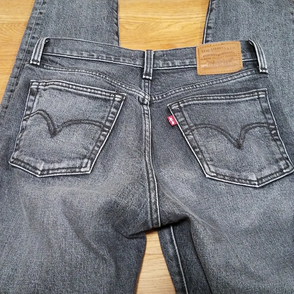 Levi's® Premium Wedgie Fit Straight Women's Jeans Break a Leg 25 - Picture 5 of 7